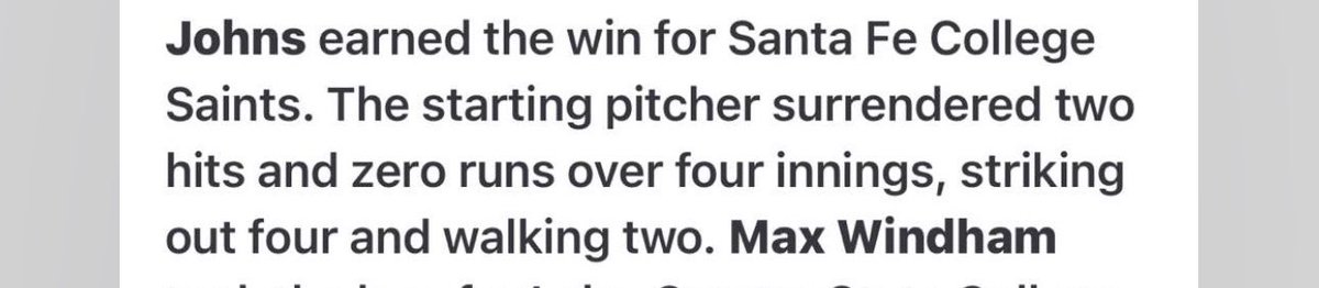 lucasjohns46's tweet photo. Great team win today to start off the year.
🚨UNCOMMITTED RS SOPHOMORE🚨
Starter @ SF College 6/4 225
Stats from today below
🚨4 IP, 4ks, 2hits, 2BB, NO RUNS 🚨
Sinker, Splitter, Changeup in videos. https://t.co/Q91jFM8qqZ