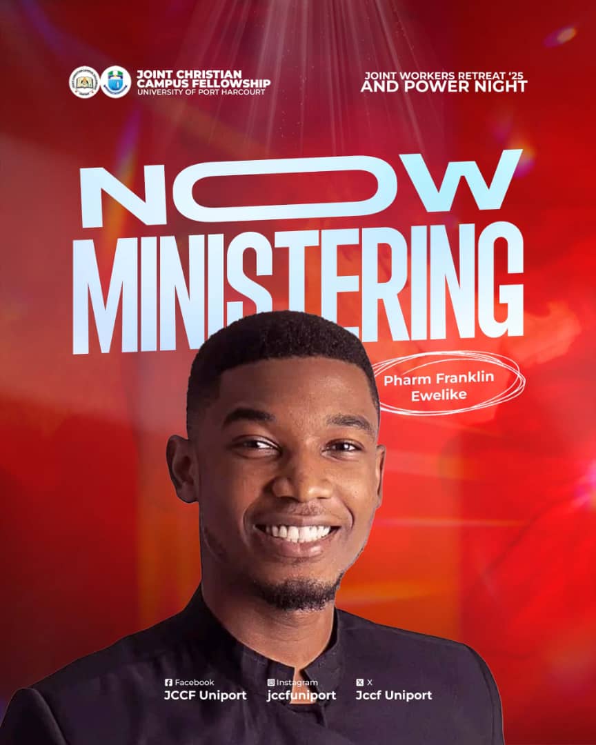 jccf_uniport's tweet photo. We have been called to shine forth as light!
Sit down, listen to this stream of wisdom.
Now Ministering: Pharm. Franklin Ewelike
#LIGHTBEARER
#JWR'25
#POWERNIGHT
#JCCFUNIPORT https://t.co/RXenJ9y6pA