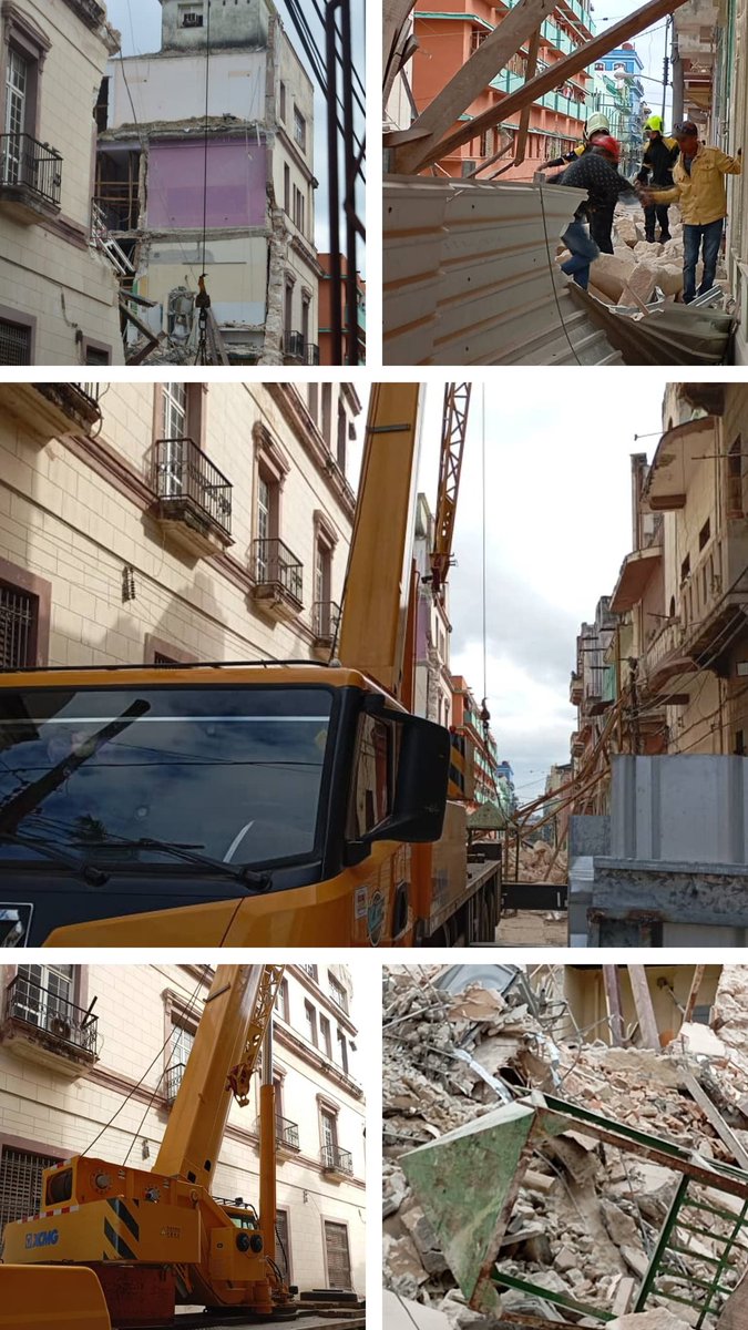 YanetHzP25's tweet photo. 1/1 En horas de la tarde del día de hoy, se reportó un derrumbe parcial en el  Instituto Superior de Diseño Industrial (ISDI). El edificio estaba en proceso de demolición en el momento en que colapsó. No se reportan pérdidas de vidas humanas.
🧵👇 https://t.co/quEdgCxNXk