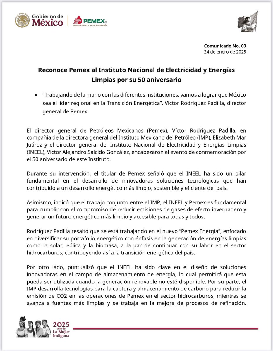 Petróleos Mexicanos tweet media