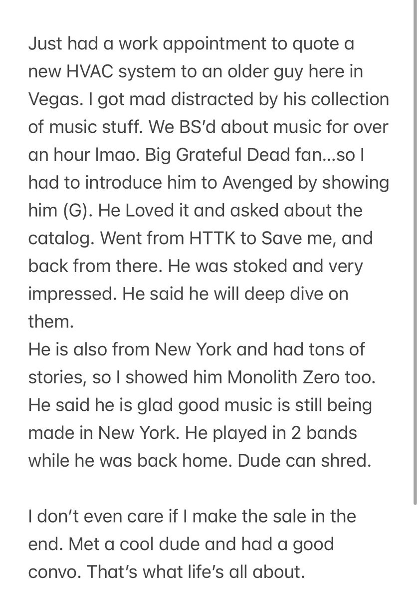Danny Hundley (@dhundley1986) on Twitter photo Good music convo turned a day that started on a bad note around big time. Love meeting people and connecting on these things. We deep dove on music. Rock, reggae, country…Bragged about Avenged and my boys in <a href="/MonolithZero/">Monolith Zero</a>. He is a fan of both now. 🤘 Good music convo turned a day that started on a bad note around big time. Love meeting people and connecting on these things. We deep dove on music. Rock, reggae, country…Bragged about Avenged and my boys in <a href="/MonolithZero/">Monolith Zero</a>. He is a fan of both now. 🤘