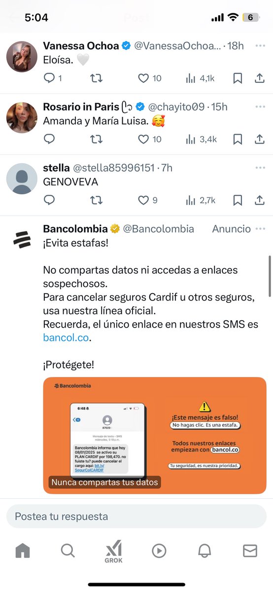 anfelpar's tweet photo. Bien jugado el anuncio ahí @Bancolombia https://t.co/SwIblg2Wbd