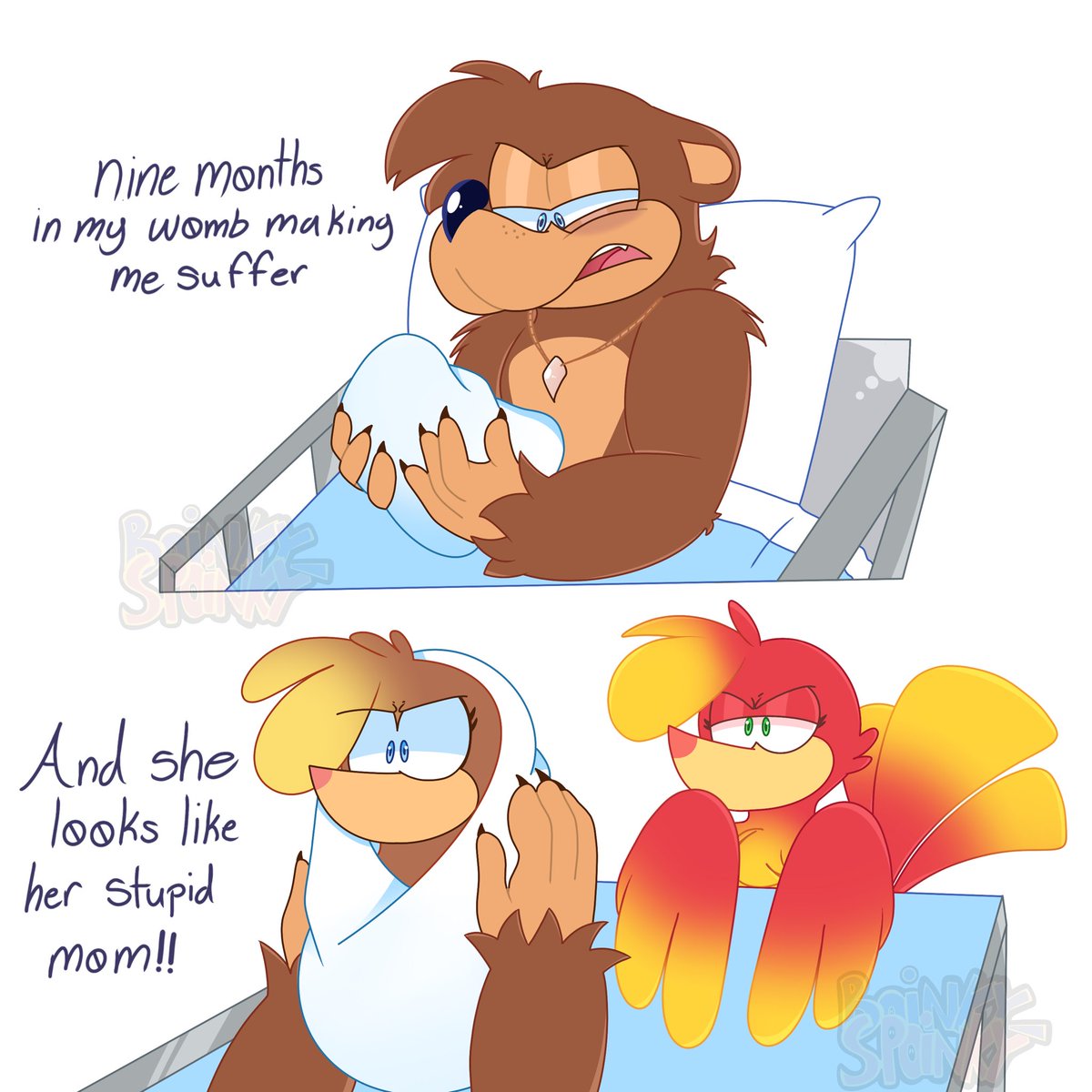 BoinkySpoinky's tweet photo. Yall heard what male seahorses can do

#BanjoKazooie https://t.co/dj8cXcFRB5