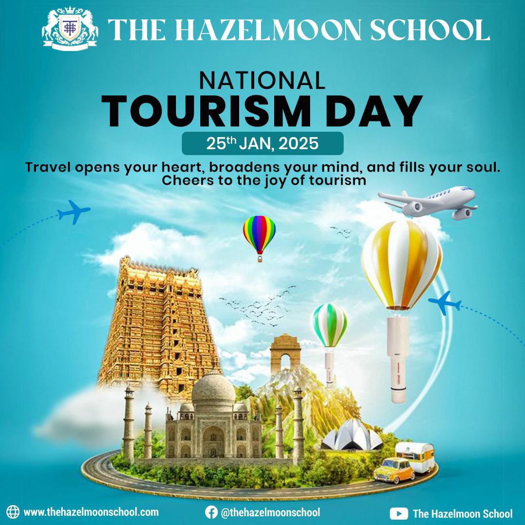 HazelmoonSchool's tweet image. This National Tourism Day, step into Hazelmoon School—a place where nature, knowledge, and adventure come together! 

#nationaltourismday #thehazelmoonschool #thms