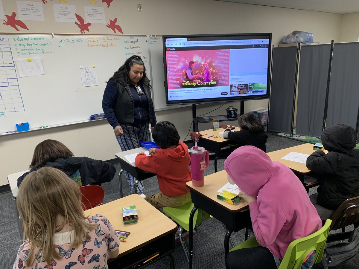 SBCSS Expanded Learning (@sbcss_explearn) on Twitter photo ExL students at Lucerne Valley ES prepare for their showcase next Wednesday. A special thank you to Ms. Karol Thompson for her efforts in providing a quality program for our students. <a href="/SBCo_Supt_Ted/">Ted Alejandre</a> <a href="/SBCSSLeadership/">SBCSS Leadership and Outreach</a> <a href="/SBCSS_FamEngage/">SBCSS Family Engagement</a> <a href="/SBCSS_C_I_A_E/">SBCSS Curriculum/Instruction, Academic Enrichment</a> ExL students at Lucerne Valley ES prepare for their showcase next Wednesday. A special thank you to Ms. Karol Thompson for her efforts in providing a quality program for our students. <a href="/SBCo_Supt_Ted/">Ted Alejandre</a> <a href="/SBCSSLeadership/">SBCSS Leadership and Outreach</a> <a href="/SBCSS_FamEngage/">SBCSS Family Engagement</a> <a href="/SBCSS_C_I_A_E/">SBCSS Curriculum/Instruction, Academic Enrichment</a>