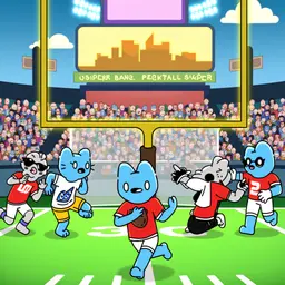 2rx2's tweet photo. @futureverse @coolcats @alteredstateai @flufworld Prepping for Super Bowl Sunday https://t.co/eMECN473xX