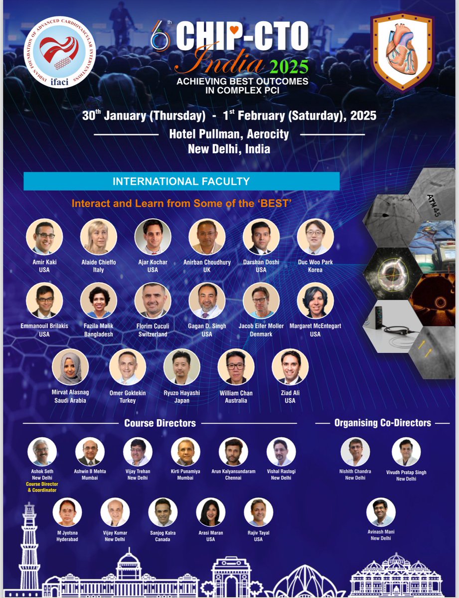 MIะฏVฮฦฌ #IC (@mirvatalasnag) on Twitter photo #CHIP_CTO #India2025 ๐ฎ๐ณ
Thanking the course directors for the invitation & great program <a href="/Dr_AshokSeth/">Prof. (Dr.) Ashok Seth</a> <a href="/ArasiMaran/">Arasi Maran</a> <a href="/DrArun_CTOMD/">Dr Arun Kalyanasundaram</a> <a href="/SanjogKalra/">Sanjog Kalra</a> <a href="/jyotsna/">jyotsna</a> <a href="/RajTayalMD/">Raj Tayal</a>
See you ๐ friends <a href="/DrAmirKaki/">Amir Kaki, MD</a> <a href="/NishithChandra/">๐ป๐ฃ โ๐๐ค๐๐๐ฅ๐ โ๐๐๐๐๐ฃ๐</a> <a href="/alaide_chief/">chief</a> <a href="/DrSaritaRao2/">Dr Sarita Rao</a> <a href="/ogoktekin/">Dr. Omer Goktekin</a> <a href="/ebrilakis/">EVANGELOS BRILAKIS</a> <a href="/mbmcentegart/">Margaret McEntegart</a> #CHIP_CTO #India2025 ๐ฎ๐ณ
Thanking the course directors for the invitation & great program <a href="/Dr_AshokSeth/">Prof. (Dr.) Ashok Seth</a> <a href="/ArasiMaran/">Arasi Maran</a> <a href="/DrArun_CTOMD/">Dr Arun Kalyanasundaram</a> <a href="/SanjogKalra/">Sanjog Kalra</a> <a href="/jyotsna/">jyotsna</a> <a href="/RajTayalMD/">Raj Tayal</a>
See you ๐ friends <a href="/DrAmirKaki/">Amir Kaki, MD</a> <a href="/NishithChandra/">๐ป๐ฃ โ๐๐ค๐๐๐ฅ๐ โ๐๐๐๐๐ฃ๐</a> <a href="/alaide_chief/">chief</a> <a href="/DrSaritaRao2/">Dr Sarita Rao</a> <a href="/ogoktekin/">Dr. Omer Goktekin</a> <a href="/ebrilakis/">EVANGELOS BRILAKIS</a> <a href="/mbmcentegart/">Margaret McEntegart</a>