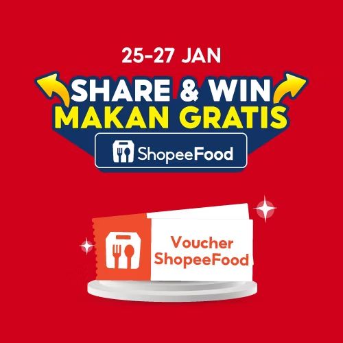 Ouzannn's tweet photo. [SHARE &amp; WIN MAKAN GRATIS 25-27 JAN!] Mau tau caranya? Yuk, gabung grup Shopee-ku sekarang juga dan ajak temanmu untuk dapetin Diskon 100% s/d 35RB!  Langsung klik di sini 👉 https://t.co/z42oMUwpau https://t.co/njHPKE5WcH