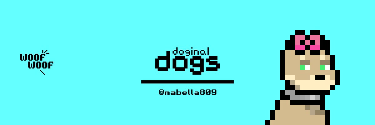 mabella809's tweet photo. So pumped to be part of this awesome community 🙌and best team in web3. Im in love with my first cute doggie @doginaldogs 🙏 Let's connect Fam!
@GodsBurnt @kingant @barkmeta @cryptoxjen https://t.co/M8ML27EYeQ