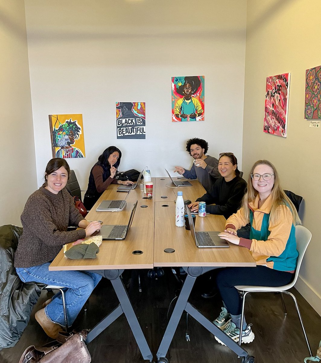 Thanks for having us, Indy Hall! Such a spectacular #coworkingspace. 💻
