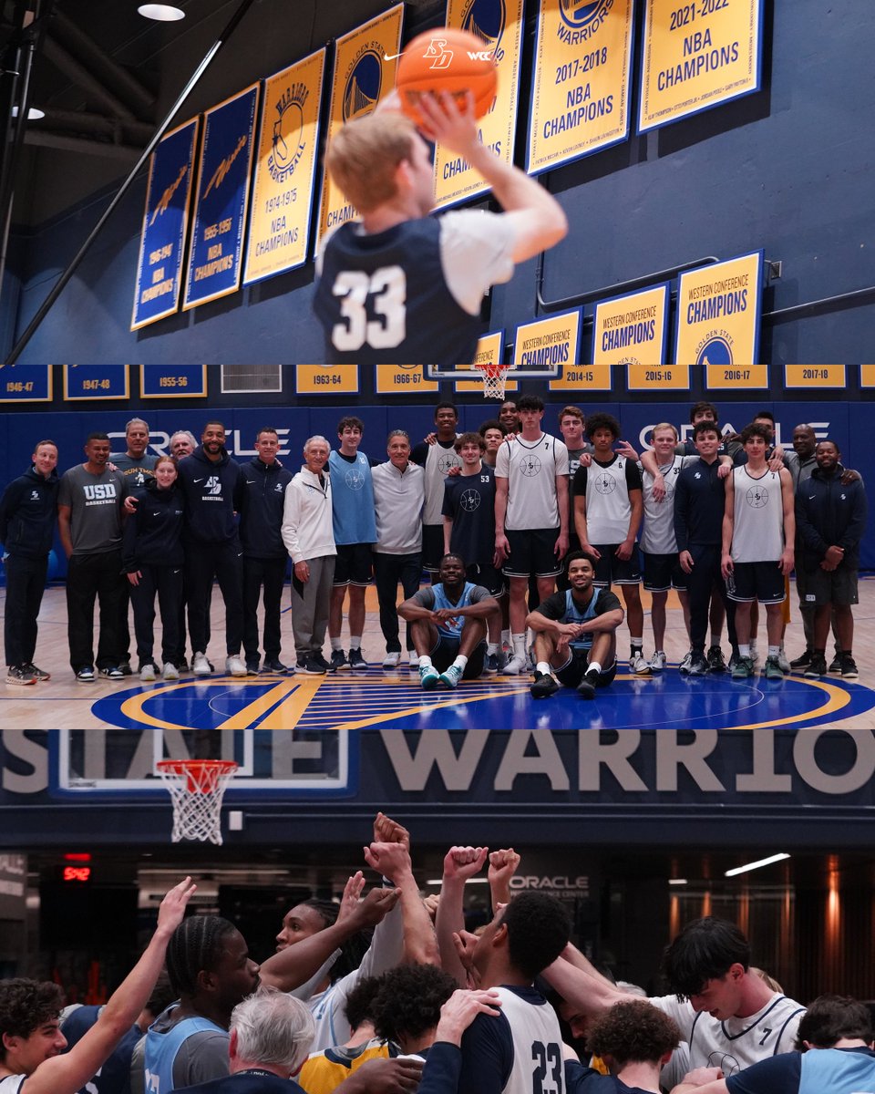 Shout out the <a href="/warriors/">Golden State Warriors</a> for letting us get some work in at their place!

#GoToreros