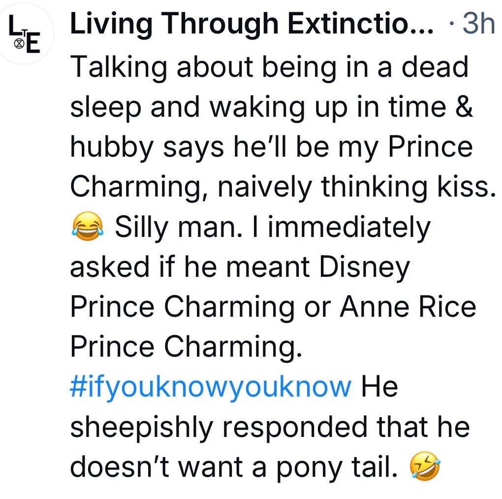 Living Through Extinction tweet media