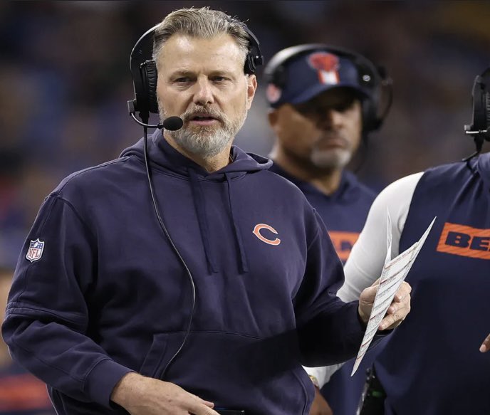 JFowlerESPN's tweet photo. Sources consider former #Bears head coach Matt Eberflus a prime candidate for the #Cowboys defensive coordinator job under new coach Brian Schottenheimer, per sources. Eberflus was a Cowboys assistant from 2011-17. https://t.co/tIPvtLA6II