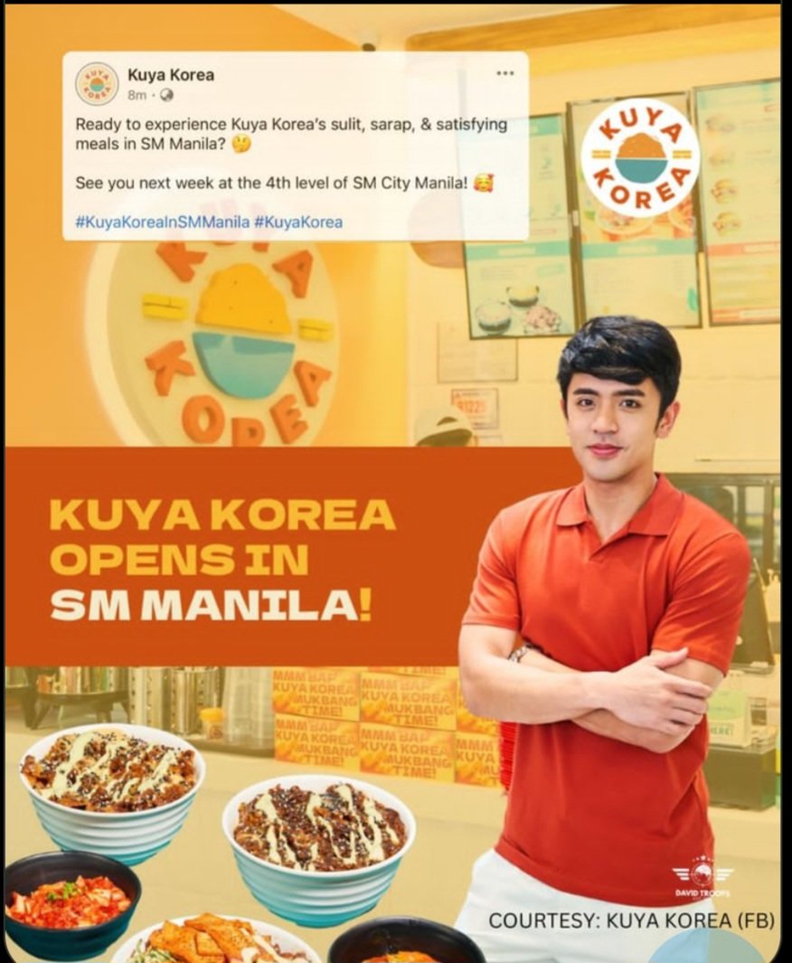 lovegrace893255's tweet photo. The businessman that you are @davidlicauco, congratulations on your new branches of Kuya Korea and Sobra CafΓ© opening soon. Cheers for more businesses!
#DavidLicauco
#KuyaKorea
#SobraCafe
#GoodDripCoffee https://t.co/YTCca8jluC