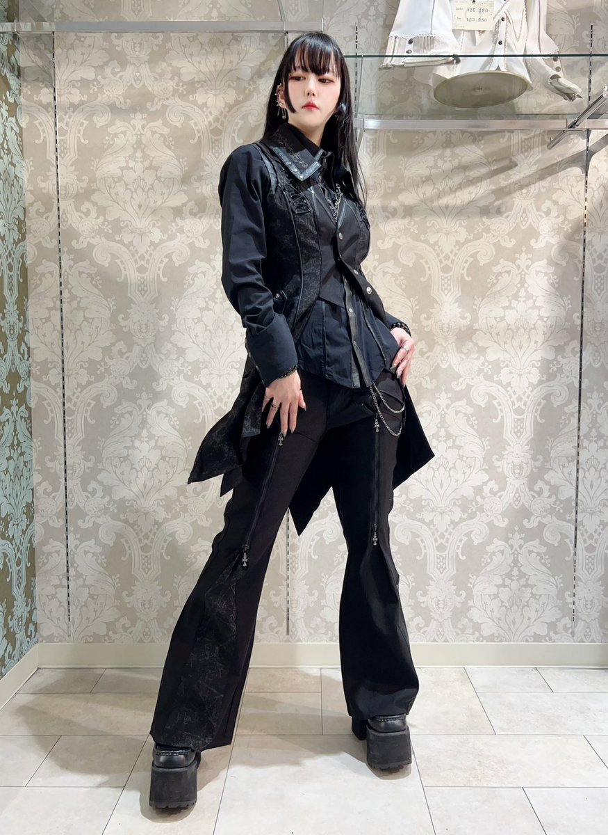 Holy Tears Purify Sorrow ロングベスト Holy Tears Purify Sorrow ロングベスト : OZZ ON JAPAN - 通販