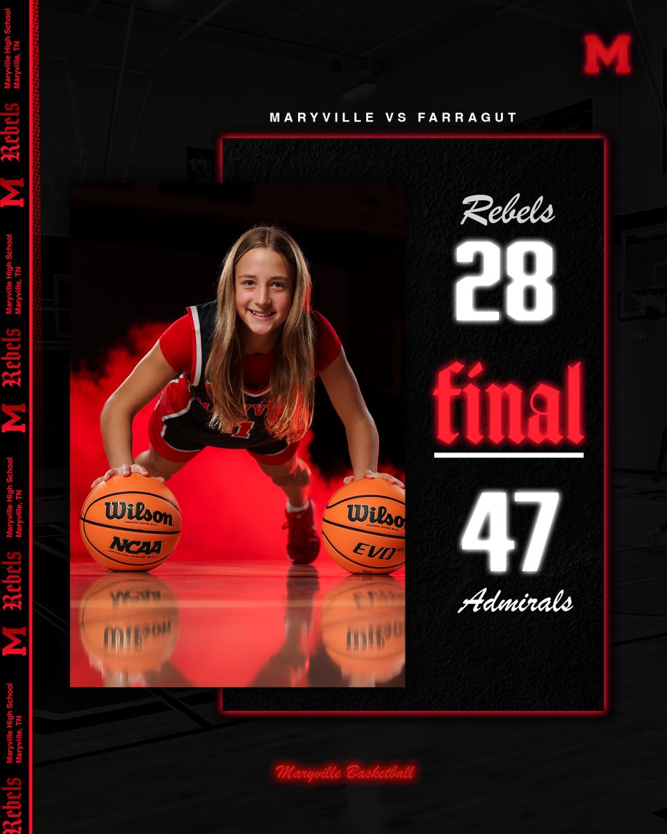 Final.

#GoRebels | #MaryvilleMentality