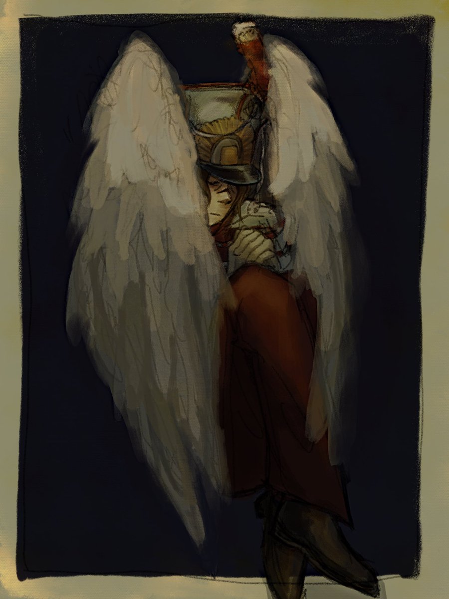 kettlehead03's tweet image. Cause I ammmm freee🕊️🕊️
#gutsandblackpowder