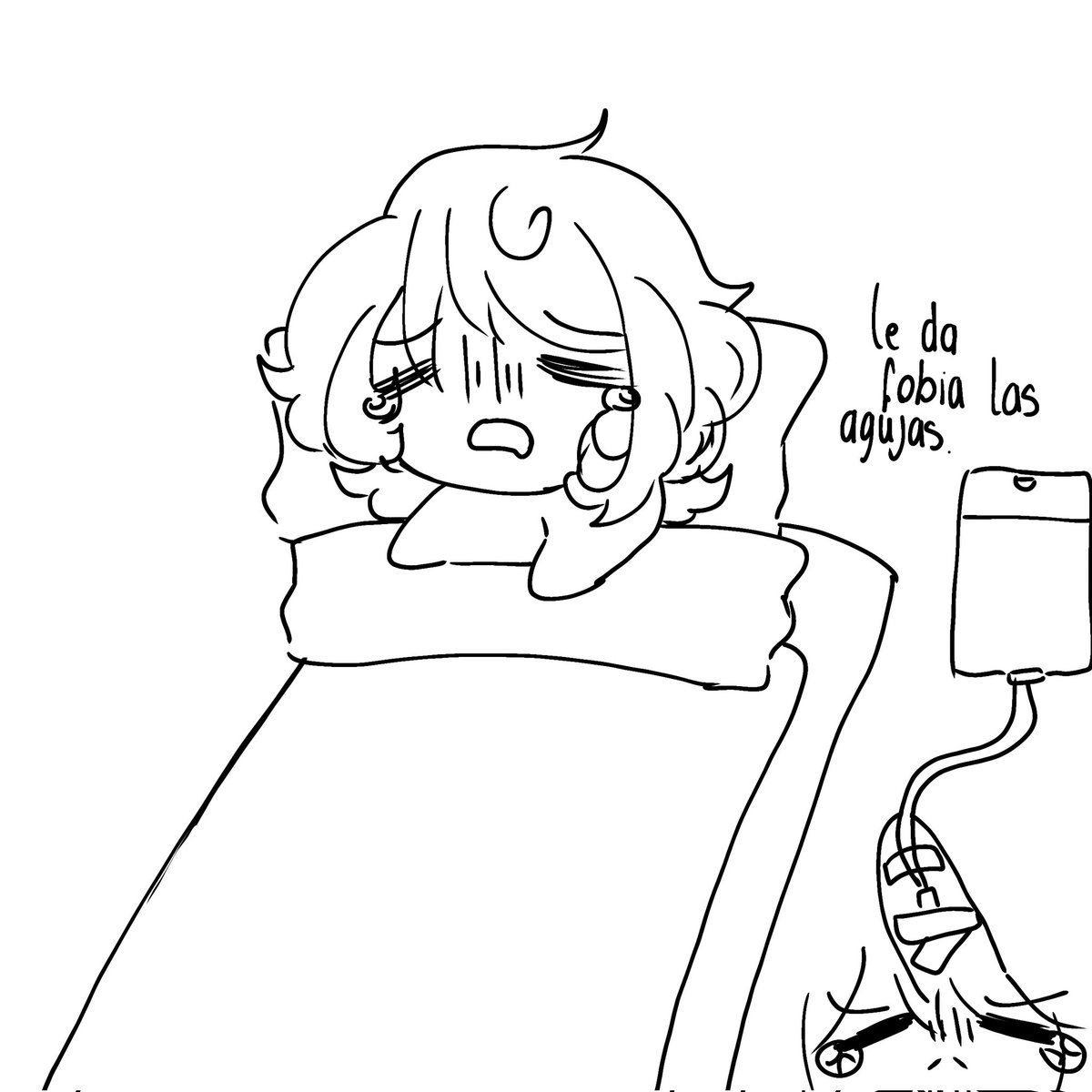 0LaTam0's tweet photo. Estos días anduve enferma del estómago jaja, mi pareja me tuvo que llevar a la posta para que me inyectaran en el brazo 😔
Bueno acá le traigo un bosetito de la tiburonsin #mogeoc #skeb #funamusea #art #oc #originalcharacter #sketch #sketchbook #art #fanartoc #dibujodigital https://t.co/tF3jwKK4RK