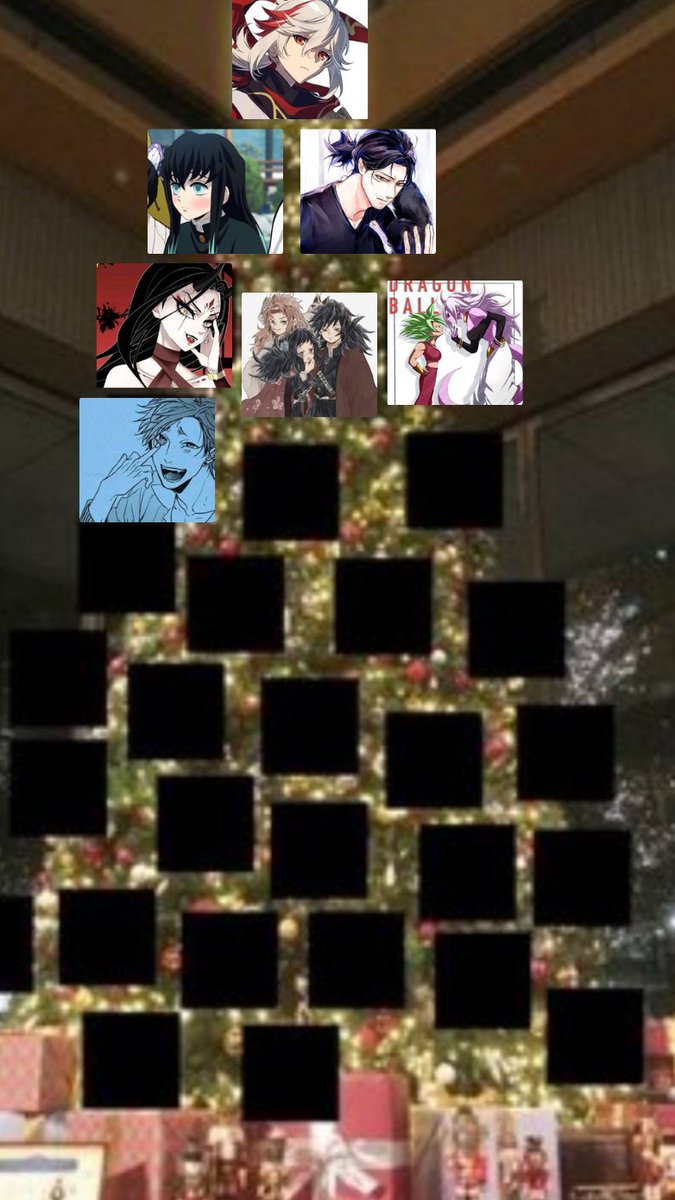 Tada!! mi arbol de navidad!! woo buen almenos como esta ahora jaja como pueden ver aun hay espacio entonces si hay alguien mas no teman en decir yo!