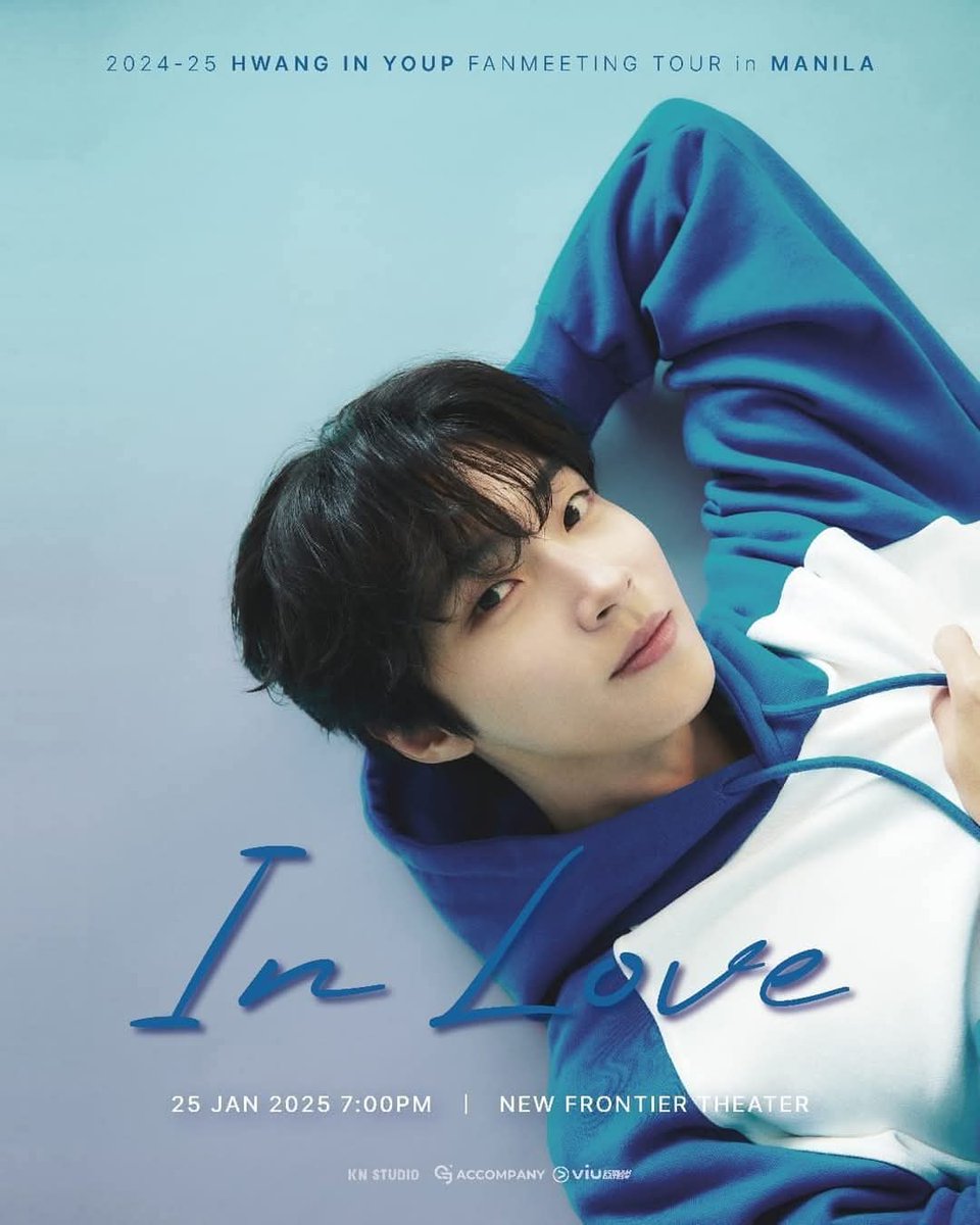 HAPPENING TONIGHT HWANG IN YOUP 'IN LOVE' FANMEETING TOUR IN MANILA

Presented by: <a href="/Viu_PH/">Viu Philippines</a>

#HIY_IN_LOVE_MNL #IN_LOVE #FANMEETING​
#HWANGINYOUP #황인엽 #팬미팅​
#KNSTUDIO #ACCOMPANY​ #ViuScreamDates