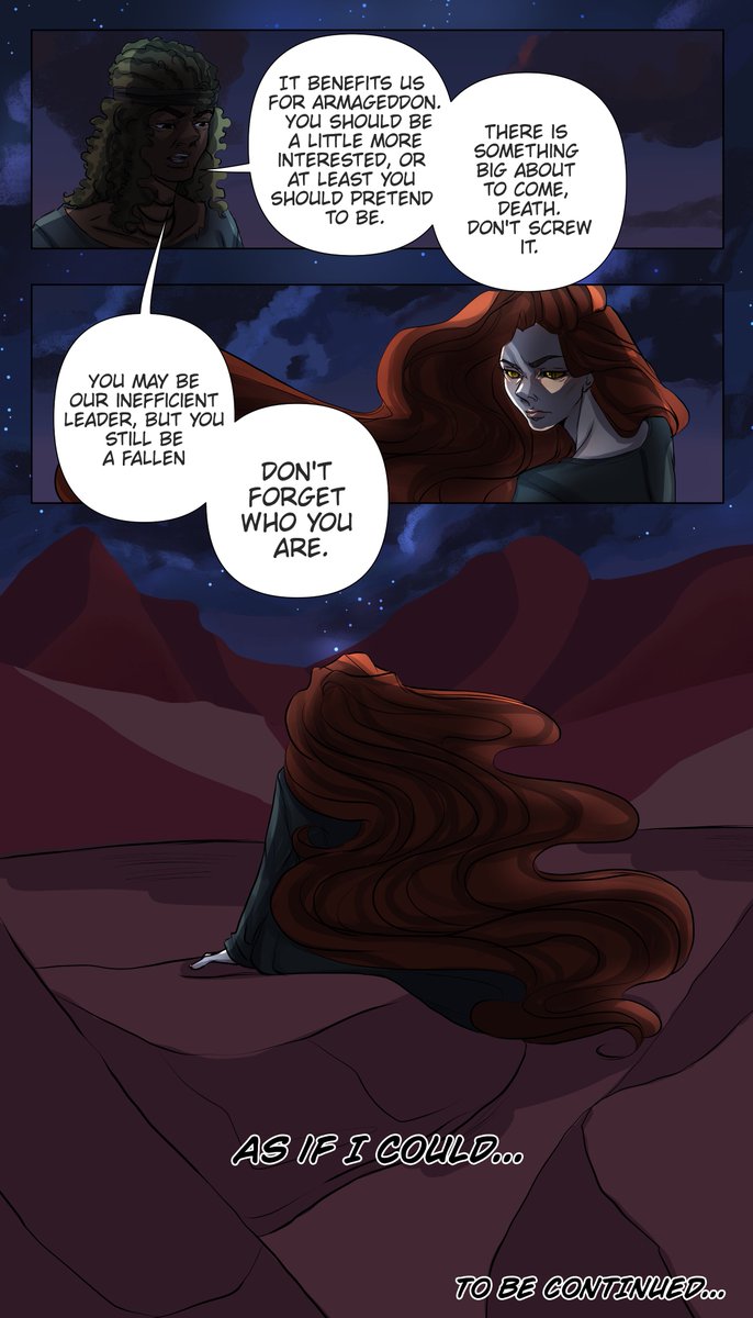 WARNING: Body horror. (10/?) (Chapter 2: Joseph's Birth. 3/4) #GoodOmensFanArt #GoodOmens