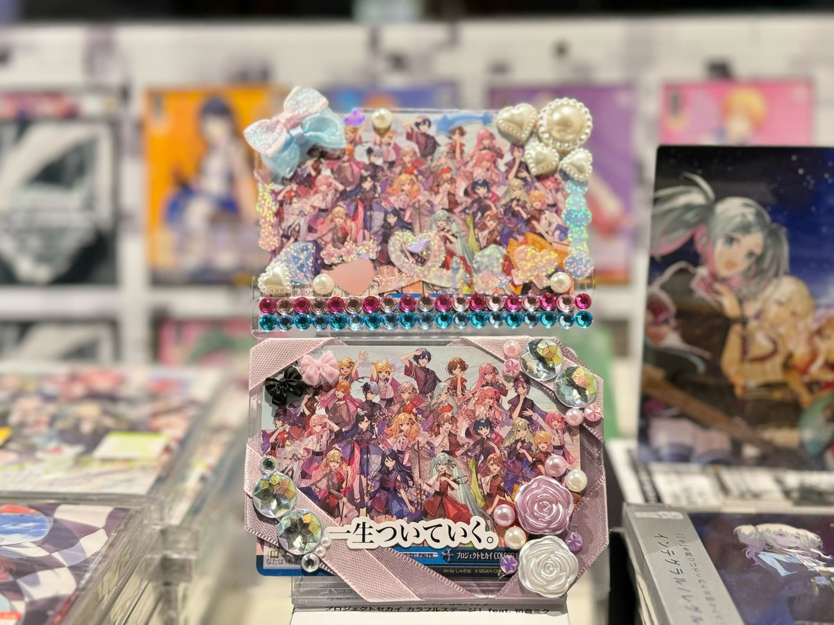 ヴァイスシュヴァルツ　きらきら星　銀枠　pr 4枚セット セカライ4th 出展ブースのご紹介✨ 🌟ブシロード 「ヴァイス