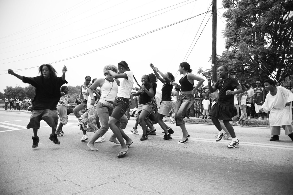 DJ Unk "Walk It Out" video shoot. Photo by Zach Wolfe.