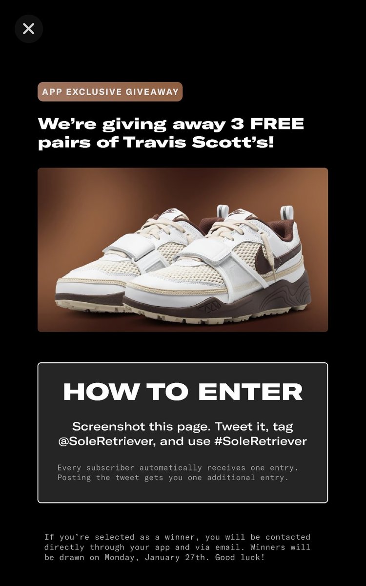 Slam1002's tweet photo. @SoleRetriever #SoleRetriever https://t.co/ehCAnylazo