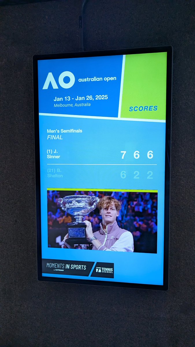 Jerold_Chinn's tweet image. Back in the finals.

#aussieopen #AustralianOpen2025 #sfbart