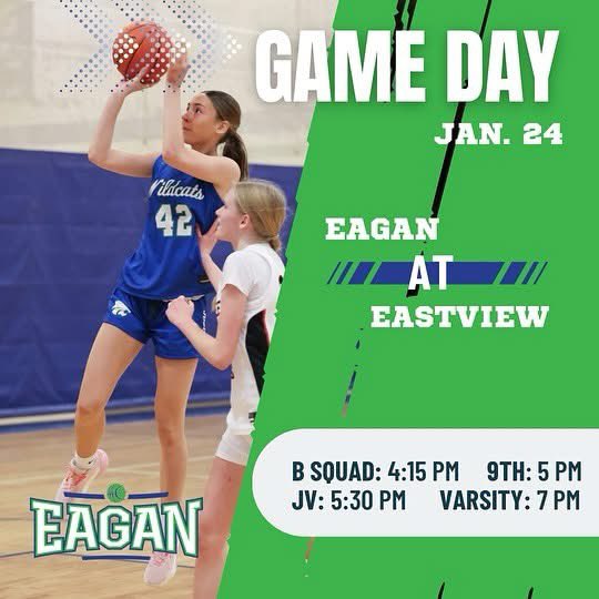 Any plans tonight?! Come check out the hometown rivalry!

🆚 Eastview Lightning
📍EV High School
⏰ 7:00 PM
📺 fan.hudl.com/usa/mn/apple-v…

#rollcats