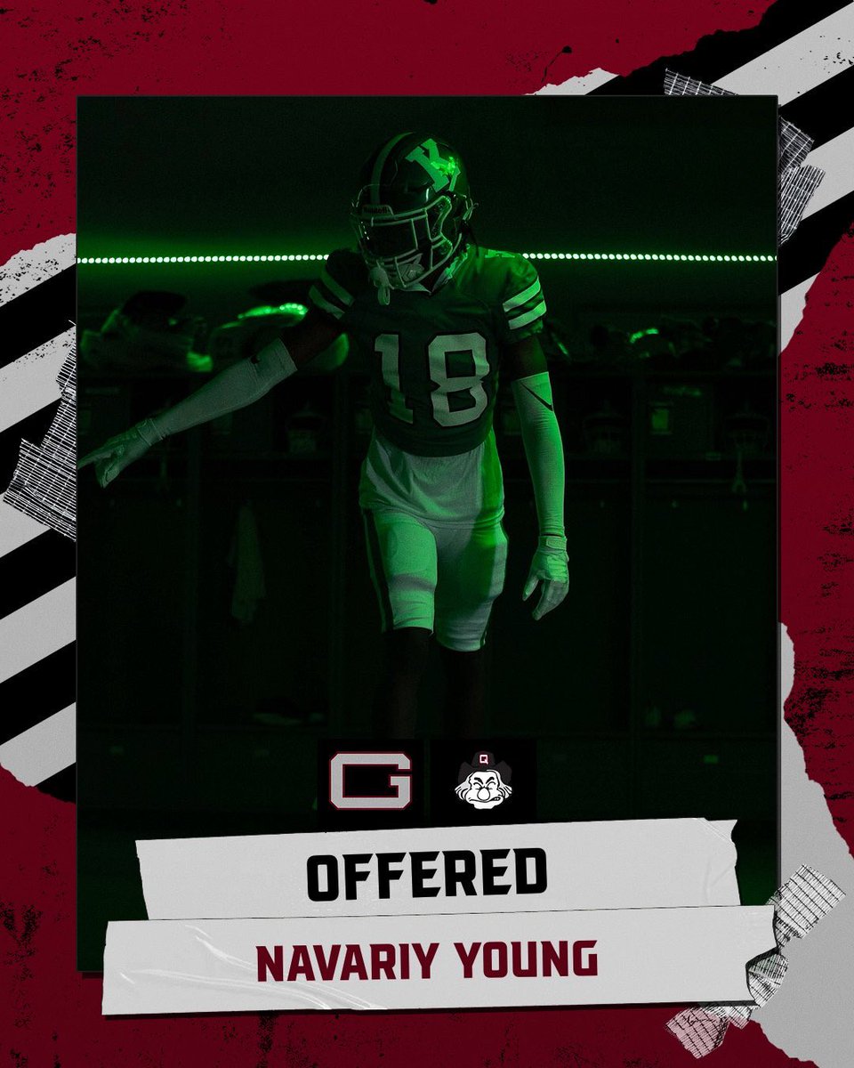 Navariy Young (@navariy7) on Twitter photo After a Great visit I am blessed to have received my 3rd offer from <a href="/GuilfordFB/">Guilford College Football</a> !Thanks to <a href="/_CoachKJones/">Coach Khalid Jones</a> <a href="/Gm4Sports/">Greater Metro 4 Conference</a> <a href="/ALBrownFootball/">A.L. Brown Football</a> <a href="/CoachJHardin16/">Justin Hardin</a> <a href="/CoachJohnnyD/">Coach Delahoussaey</a> After a Great visit I am blessed to have received my 3rd offer from <a href="/GuilfordFB/">Guilford College Football</a> !Thanks to <a href="/_CoachKJones/">Coach Khalid Jones</a> <a href="/Gm4Sports/">Greater Metro 4 Conference</a> <a href="/ALBrownFootball/">A.L. Brown Football</a> <a href="/CoachJHardin16/">Justin Hardin</a> <a href="/CoachJohnnyD/">Coach Delahoussaey</a>