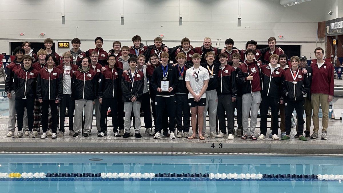 MBASwim's tweet photo. Region Champions!

The Big Red take Regions with a score of 356 points. The team makes it six Region championships in a row. https://t.co/DqscML1INT