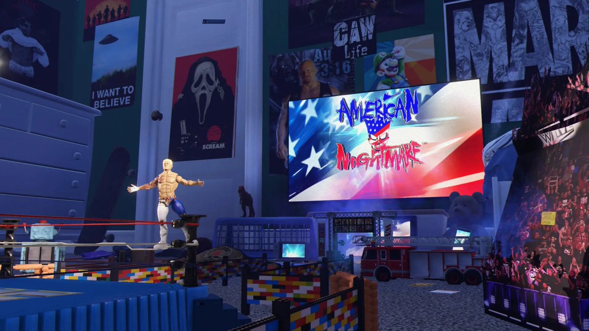 TheCaWLife's tweet photo. YOOOOOO!! Shoutout @mattfick1 for all your help bro! #WWE2K24 #PWModz https://t.co/U2qfO7DOPn