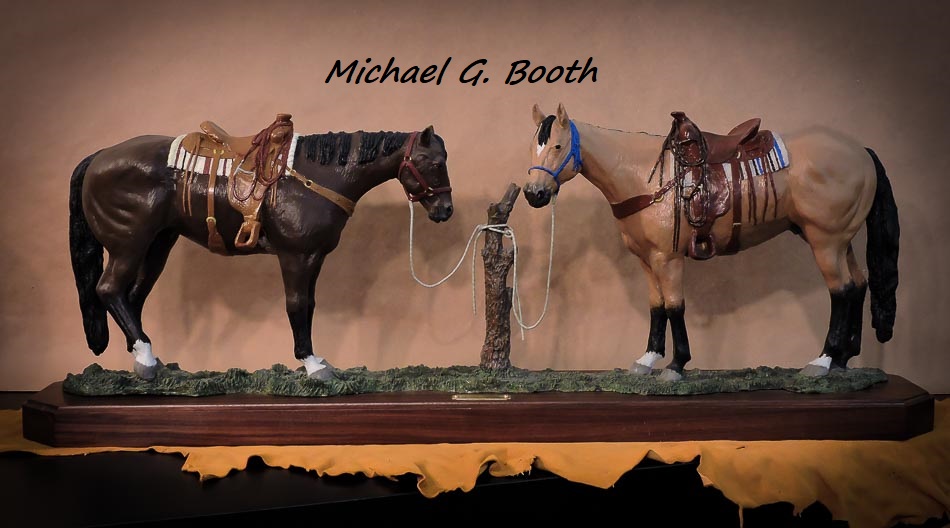 GlacierArtist's tweet photo. https://t.co/G3H7f6uPQ8
"Companeros," is Michael Booth's limited-edition bronze sculpture. 15″ tall by 40″ long. This is number 1 within an edition of only 25 castings. See more https://t.co/STaJttKt42 #MichaelBooth #GlacierNationalParkArt #HorseArt #WesternBronze https://t.co/IHFBg9qrCq