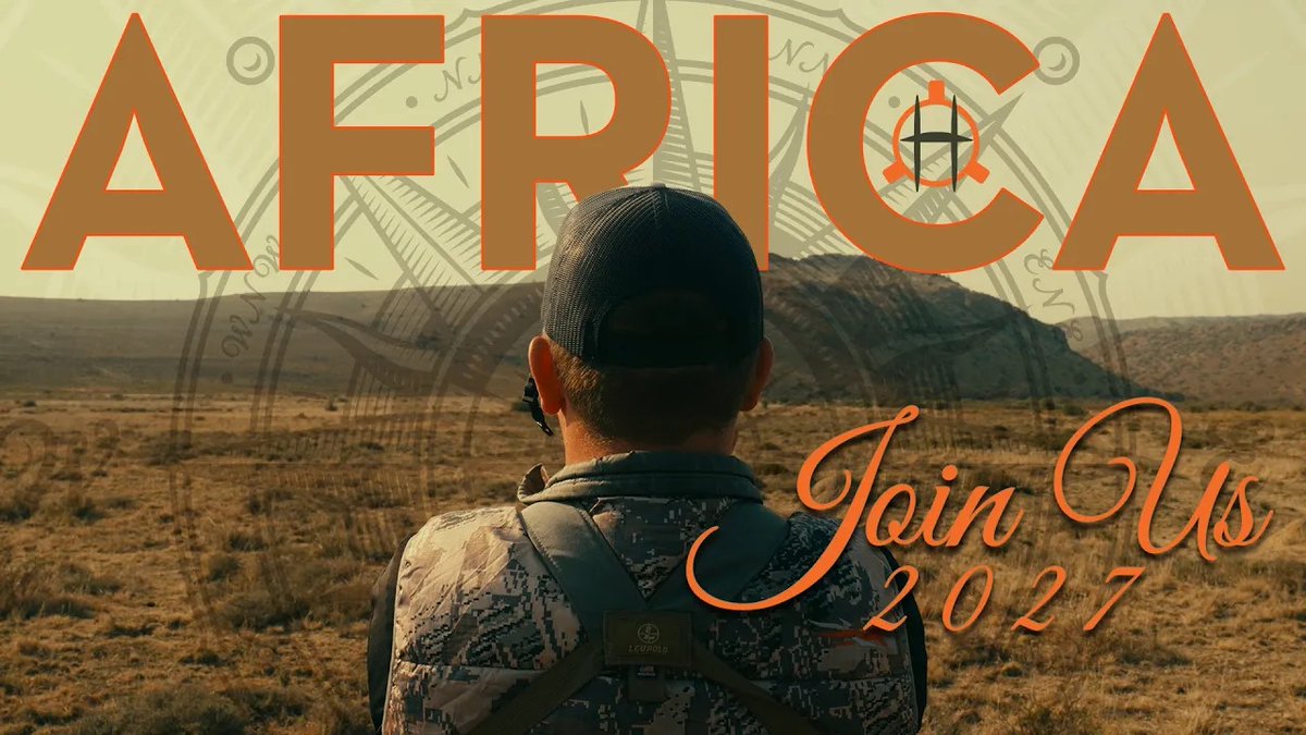 HorizonFirearms's tweet photo. We are going back to Africa in 2027 and we want YOU to join us! 🌍
There are 4 spots available on this trip from June 5 -13, 2027. Watch our video on YouTube [https://t.co/0j9waUqzm7] to learn more, secure your spot, and get ready for an unbelievable experience! https://t.co/fSLEOXss3Q