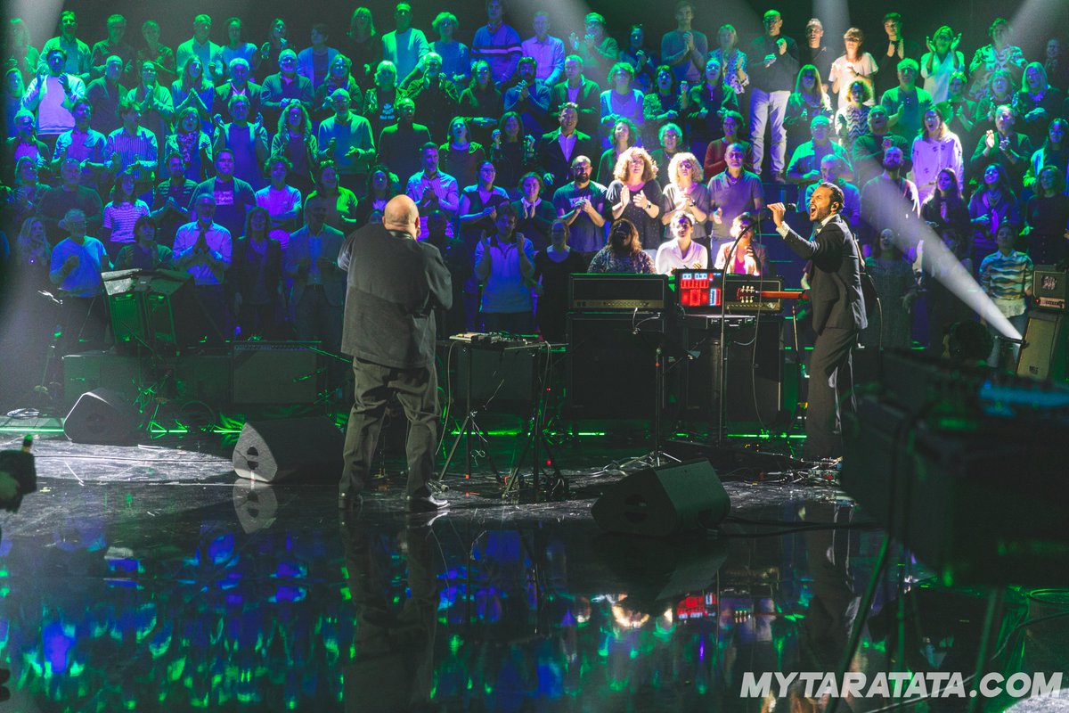 Taratata's tweet image. Tout de suite #Yodelice et #ThomasDePourquery dans #Taratata