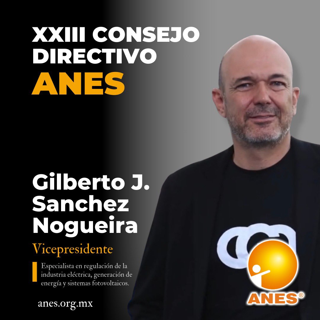 anes_oficial's tweet photo. Conoce al Primer Cuadro del XXIII Consejo Directivo ANES ☀️

Liderazgo, experiencia y compromiso convergen en este Consejo para seguir impulsando las energías renovables. 🌱⚡

#ANES #ConsejoDirectivo https://t.co/kat4kBntiS