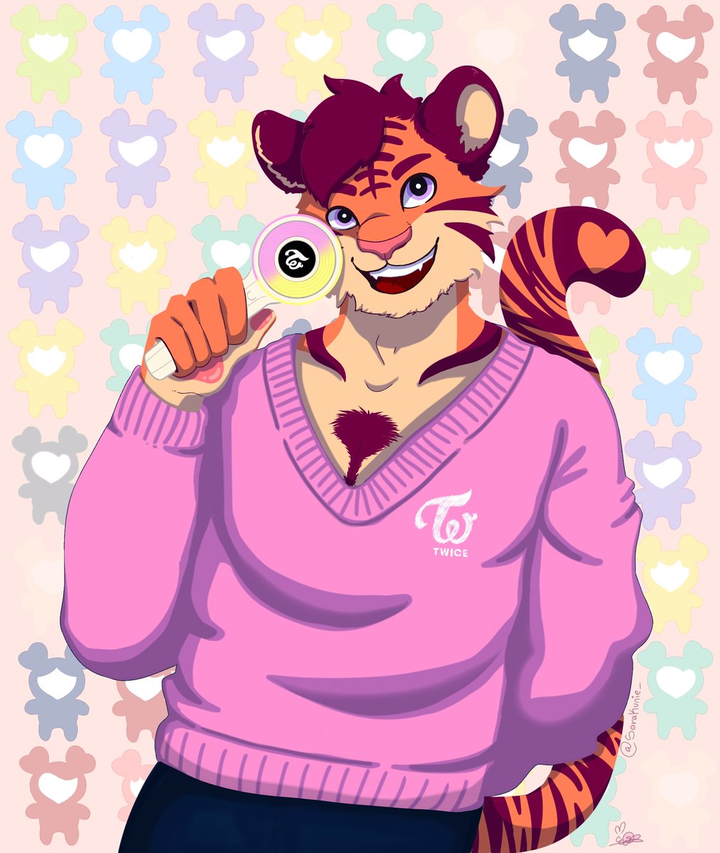 Tarde pero seguro! Aquí  esta mi parte del intercambio de <a href="/KatxSecretSanta/">Katx's Secret Santa</a> 

Dibujito para  <a href="/Emi_the_tiger/">Mandarina Tiger 🐯🍊🧡</a> uwu  
Espero te guste tanto como a  mi me gusto hacerlo (;u;)/

#KatxSecretSanta2024