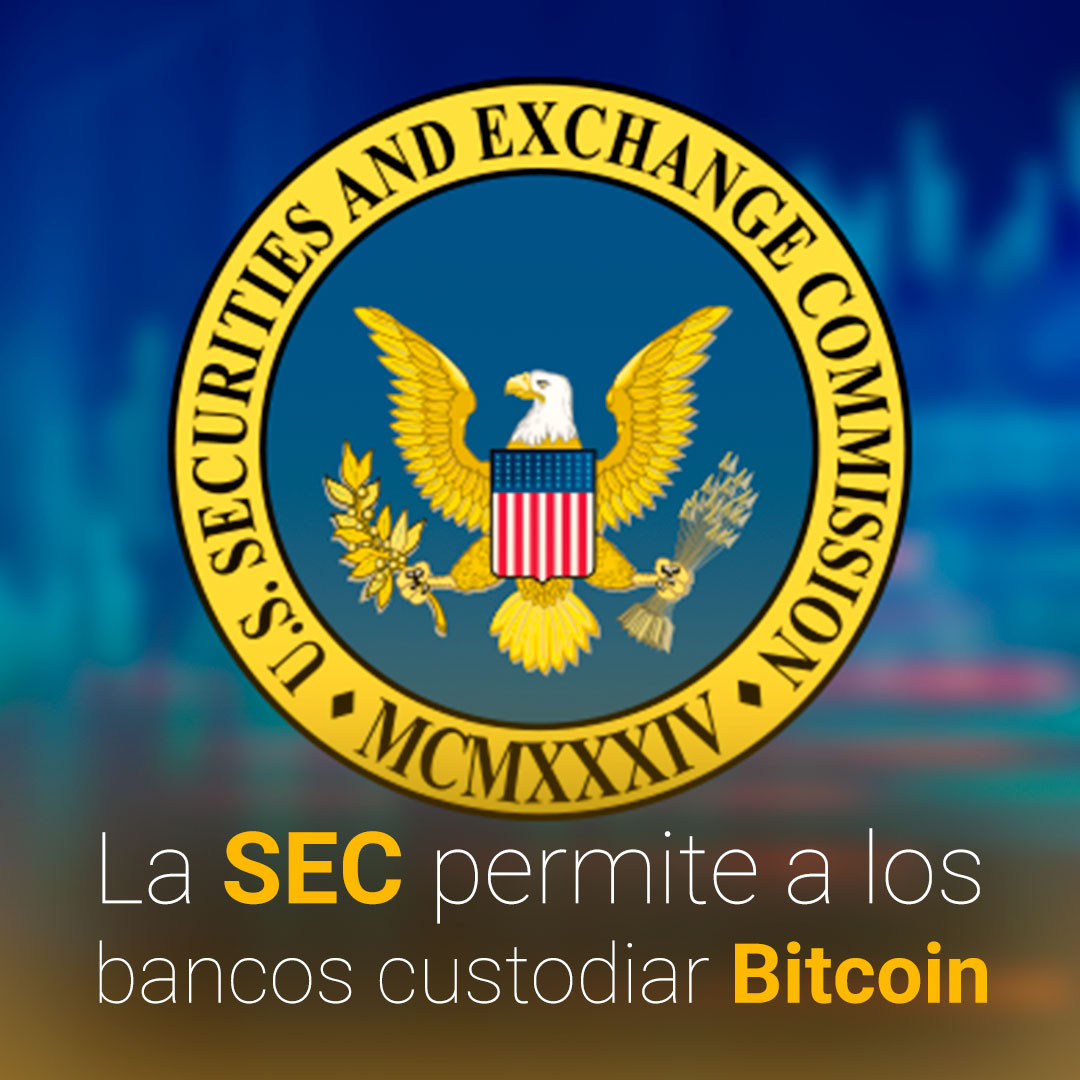 cxpcorp's tweet photo. La Comisión de Bolsa y Valores (SEC) ha rescindido la regla SAB 121, permitiendo a los bancos custodiar Bitcoin y otras criptomonedas, una pr��ctica anteriormente restringida.  #CryptoNews #Bitcoin #SEC #Regulación #Inversión #CXP #CXPnews https://t.co/JVF5A74hw2