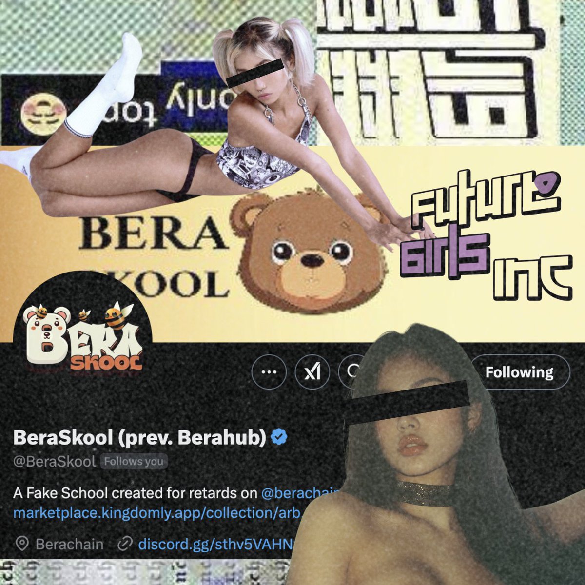 Future Girls Inc (@futuregirlsinc) on Twitter photo 🫦1 GTD + 3 FCFS TO BERASKOOL🫦
𝑳𝑰𝑲𝑬 - 𝑹𝑬𝑷𝑶𝑺𝑻 - 𝑻𝑨𝑮 𝑭𝑹𝑬𝑵𝑺 - 𝑺𝑰𝑴𝑷 𝑨𝑫𝑫𝑹𝑬𝑺𝑺𝑺 𝑰𝑵 𝑪𝑶𝑴𝑴𝑬𝑵𝑻𝑺 😳
𝑭𝑶𝑳𝑳𝑶𝑾
<a href="/BeraSkool/">BeraSkool (prev. Berahub)</a> + <a href="/FutureGirlsInc/">Future Girls Inc</a>
Join der Discord:
discord.com/invite/sthv5VA…
🎀🎀🎀 🫦1 GTD + 3 FCFS TO BERASKOOL🫦
𝑳𝑰𝑲𝑬 - 𝑹𝑬𝑷𝑶𝑺𝑻 - 𝑻𝑨𝑮 𝑭𝑹𝑬𝑵𝑺 - 𝑺𝑰𝑴𝑷 𝑨𝑫𝑫𝑹𝑬𝑺𝑺𝑺 𝑰𝑵 𝑪𝑶𝑴𝑴𝑬𝑵𝑻𝑺 😳
𝑭𝑶𝑳𝑳𝑶𝑾
<a href="/BeraSkool/">BeraSkool (prev. Berahub)</a> + <a href="/FutureGirlsInc/">Future Girls Inc</a>
Join der Discord:
discord.com/invite/sthv5VA…
🎀🎀🎀