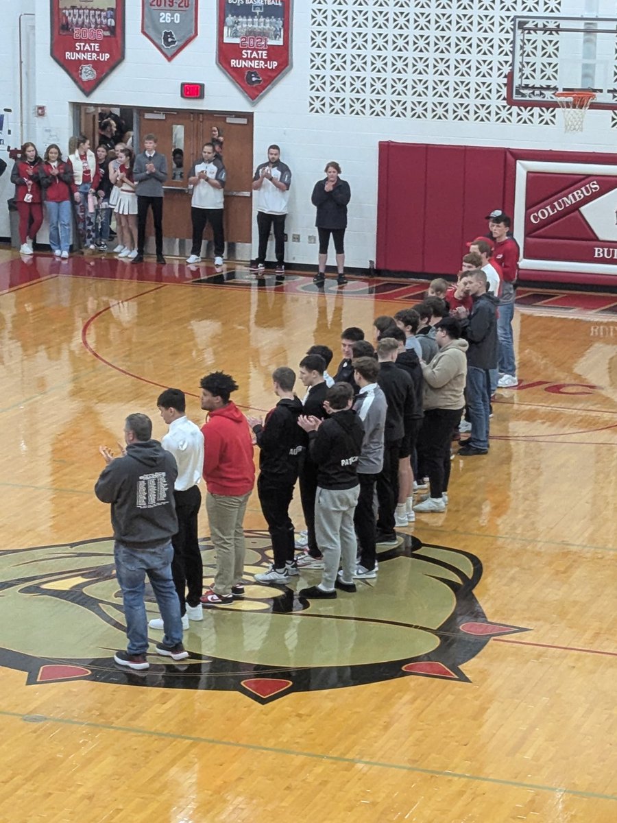 Myles Holliday (@myleshol) on Twitter photo A nice moment at Columbus Grove as they honored the 2024 <a href="/CGFootball/">CG Bulldog Football</a> team along with <a href="/TrentBarraza/">Trent Barraza</a> and Kylan Mayes for making 1st team all state. A nice moment at Columbus Grove as they honored the 2024 <a href="/CGFootball/">CG Bulldog Football</a> team along with <a href="/TrentBarraza/">Trent Barraza</a> and Kylan Mayes for making 1st team all state.