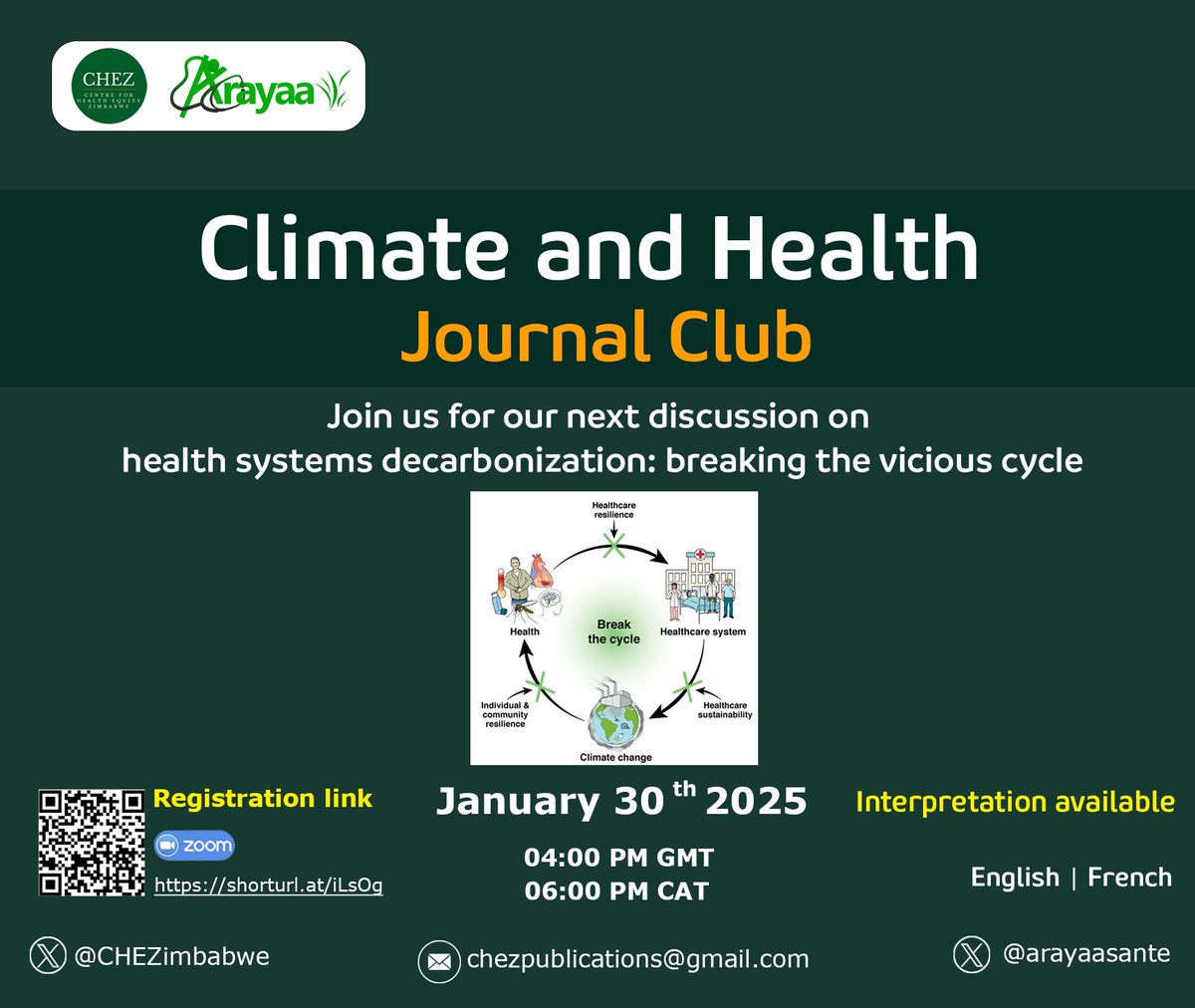 This month's discussion will focus on the intricate link between climate change and healthcare systems guided by the article: Climate Change, Health, and Health Care Systems: A Global Perspective by Setoguchi, SokoLeddin et al DOI: 10.1053/j.gastro.2022.02.037