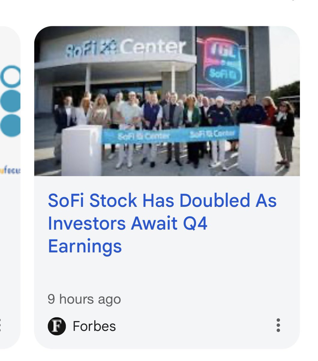 kylewhitegoat's tweet photo. $SOFI I knew it… Wall Street is going to send it…

Creating massive eyeballs 3 days before earnings

Something big is coming https://t.co/gqKoRsygS2