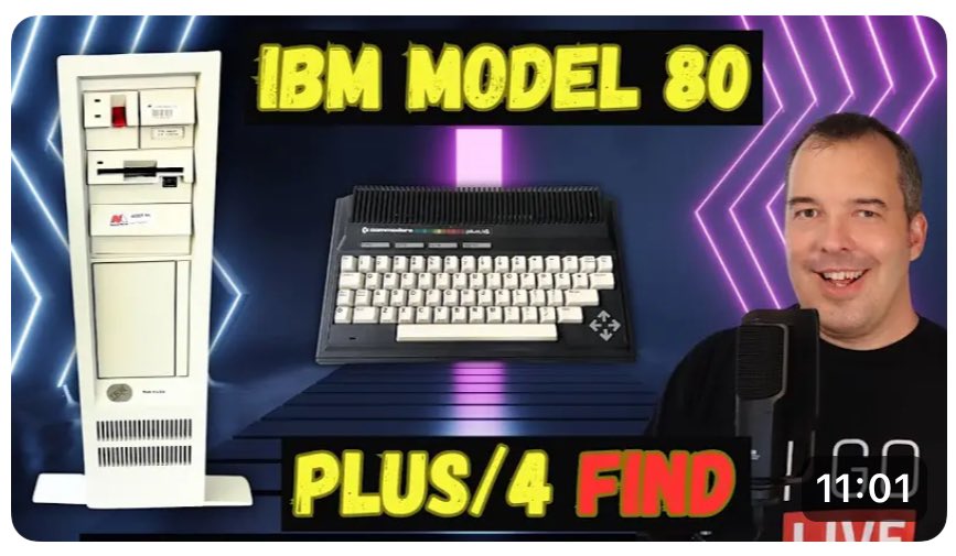 RetroRarez's tweet photo. This weeks pickups ! A retro IBM PC tower from 1987 and a Commodore Plus/4. If you were #Genx and had this IBM computer, then you were rich 🤑 back then. It cost over $8000 in 1987. 

 #vintagecomputers #retrocomputing #retrogaming #c64 #oldcomputers #ibm https://t.co/HOJEGqKTkR