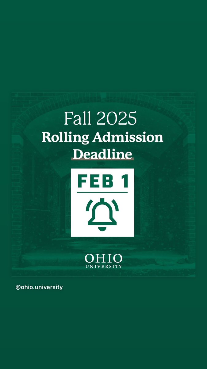 You are not late, there is still time to apply for FALL 2025
