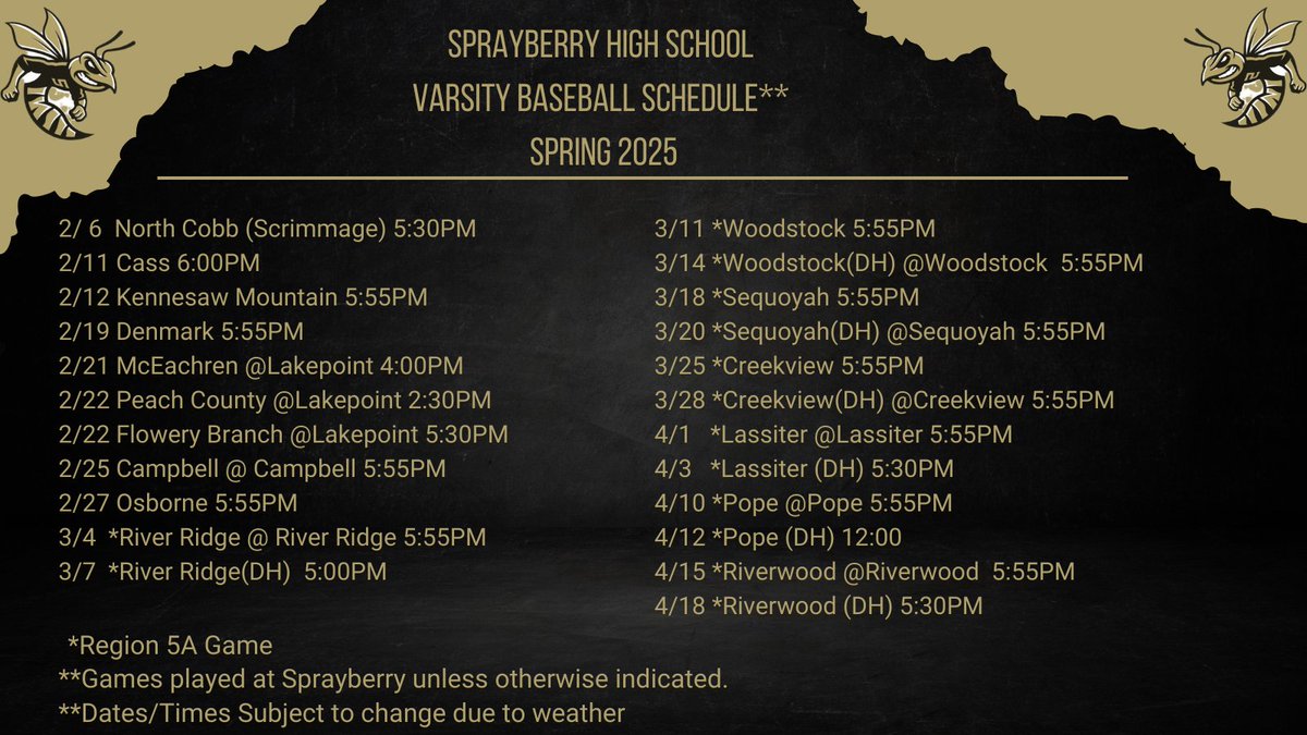Sprayberry Baseball (@shsjaxbaseball) on Twitter photo 