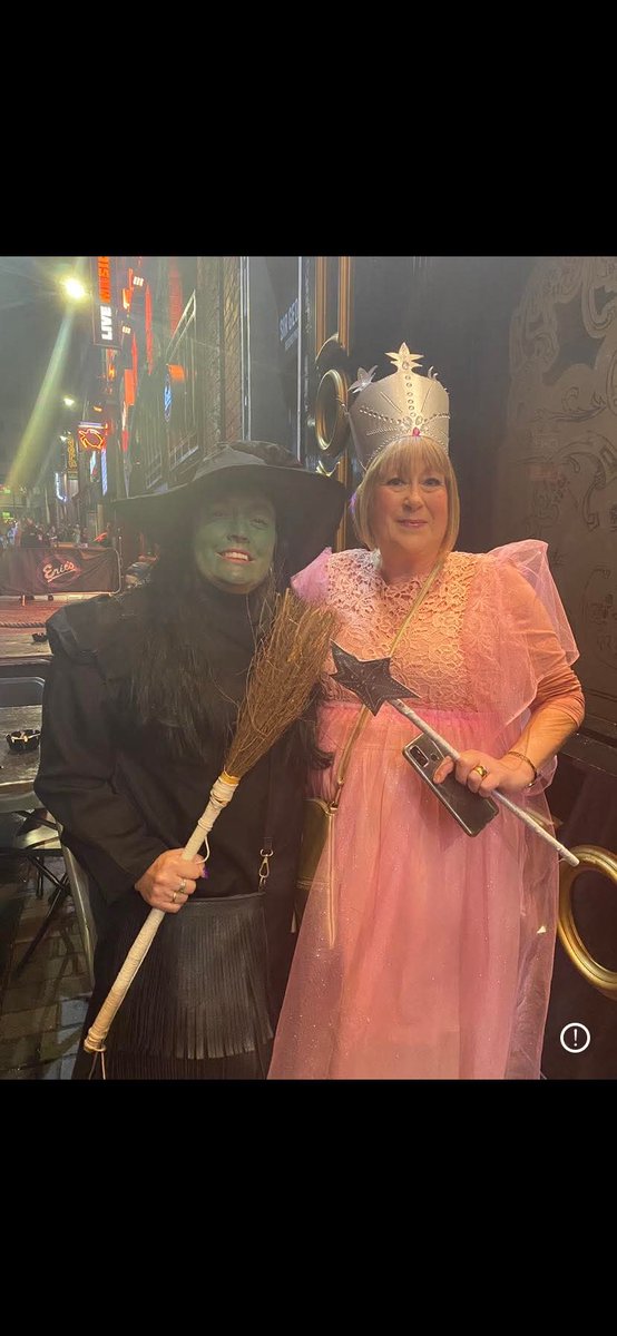 Serenananny's tweet photo. @TheGNShow our version of Wicked 🫣🫶 https://t.co/nas6fovqMz