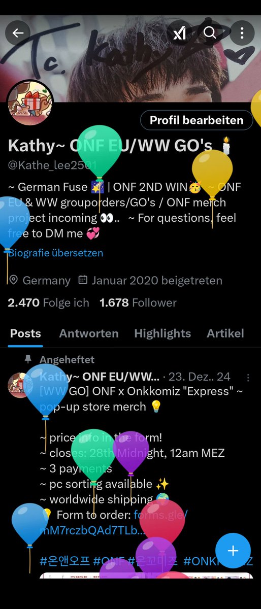 Kathy~ ONF EU/WW GO's 🕯️ tweet media