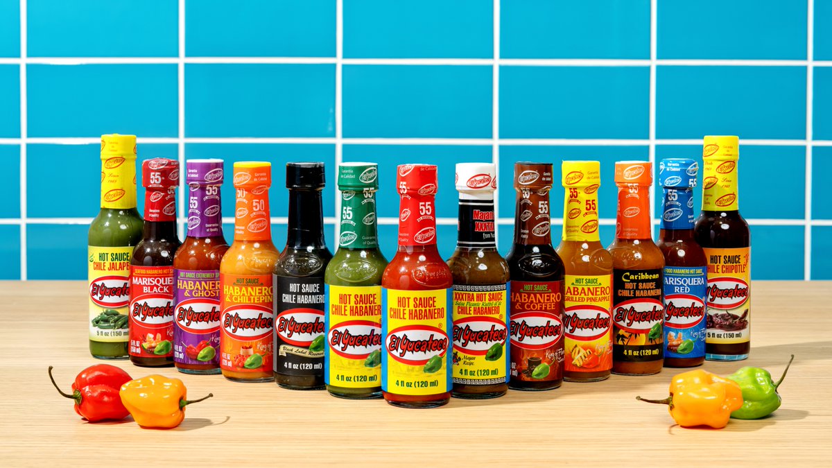 ElYucateco's tweet photo. Looking to score some hot sauce? Make sure you've liked our page (X, FB, or IG), like this post (wee, engagement!), and comment which sauce you HAVEN'T tried yet! Tag a friend if you love us. ❤️

We'll choose one person on each platform to win all 13 flavors! Winners will be chosen 1/31/25 via DM - we will not comment or send you a link to click. If you receive a response from anyone claiming to be us, report those unflavorful bots!

#ElYucateco #HotSauce #KingOfFlavor #Giveaway