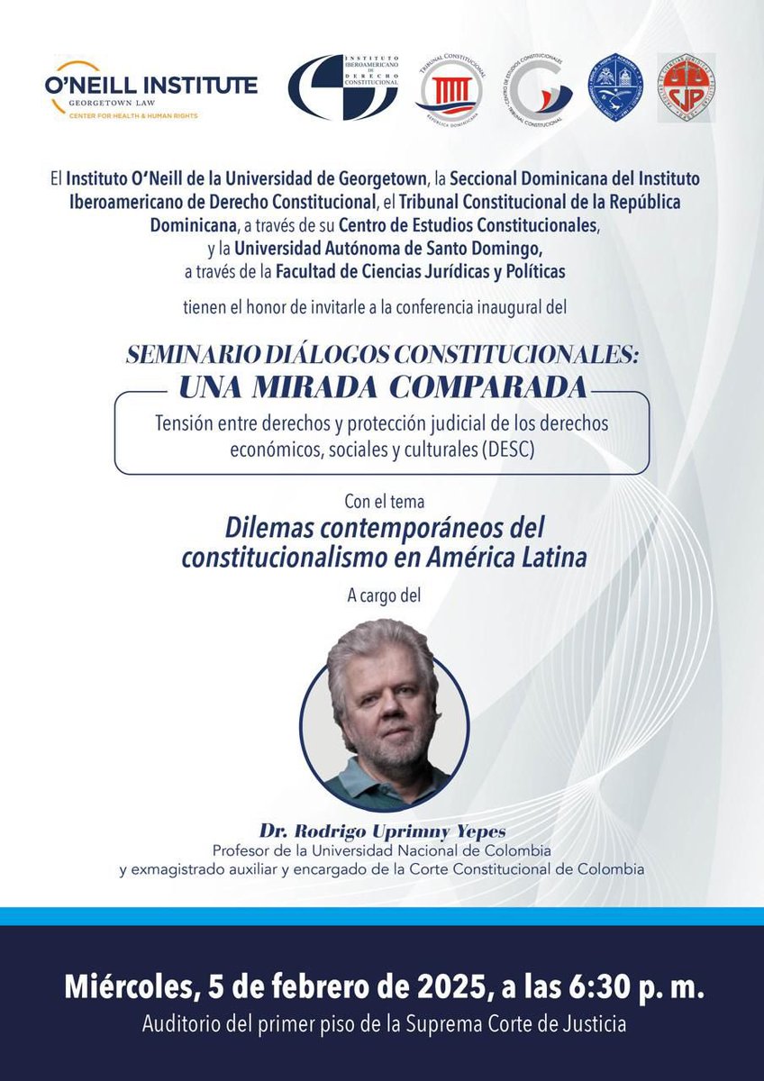 Instituto Iberoamericano Derecho Constitucional RD tweet media